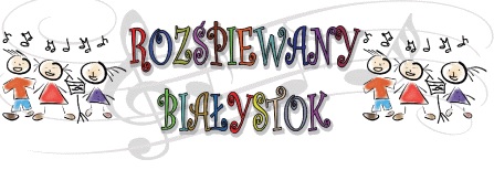 logotyp z napisem rozśpiewany Bialystok